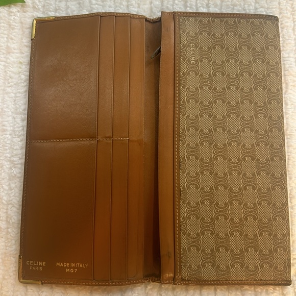 Celine, long wallet macadam beige - Picture 8 of 16